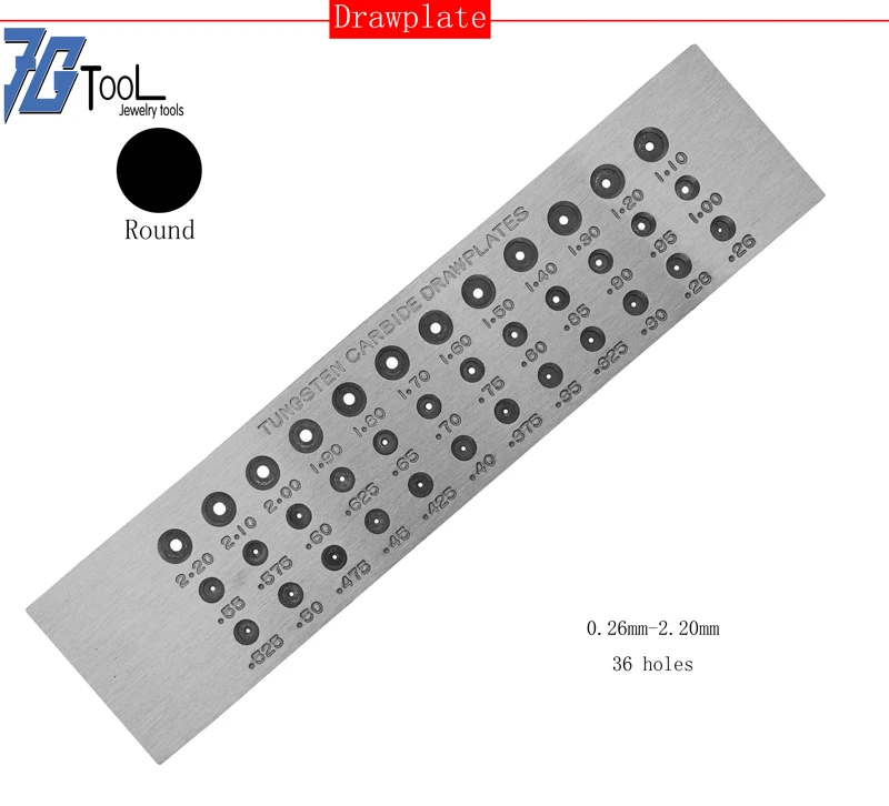 Super Quality!!! Round Tungsten Carbide Wire Drawplate factory made 0.26-2.20 1.05-2.20 2.30-6.00 6.10-8.00 6.25-10.00 8.10-10
Super Quality!!! Round Tungsten Carbide Wire Drawplate factory made 0.26-2.20 1.05-2.20 2.30-6.00 6.10-8.00 6.25-10.00 8.10-10