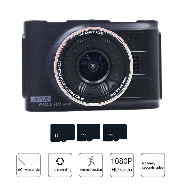 Full HD 1080P Screen 100 Degree Wide Angle G-sensor Recorder DVR Camera Video Registrator Dash 3.0 Inch Car Camera
Full HD 1080P Screen 100 Degree Wide Angle G-sensor Recorder DVR Camera Video Registrator Dash 3.0 Inch Car Camera