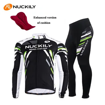 NUCKILY Quick Dry Anti-UV Long Sleeve Bicycle Jerseys Sets Windproof Cycling Clothing Gel Padds Bike Pants Cycling Jerseys Sets
NUCKILY Quick Dry Anti-UV Long Sleeve Bicycle Jerseys Sets Windproof Cycling Clothing Gel Padds Bike Pants Cycling Jerseys Sets