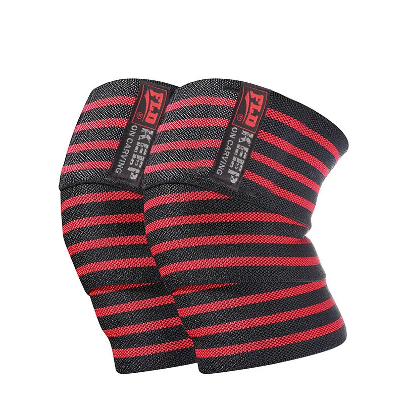 Fitness Kneepads Guard Stripe Compression Elastic Knee Brace Support Bandages for Weightlifting Squat Training Leg Protector
Fitness Kneepads Guard Stripe Compression Elastic Knee Brace Support Bandages for Weightlifting Squat Training Leg Protector