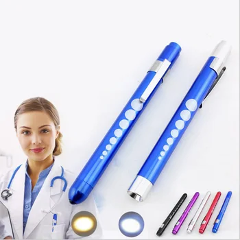 Pen Type Pocket Medical Penlight Torch Light Otoscope Ophthalmoscope white LED First Aid Flashlight for Dental Throat Check
Pen Type Pocket Medical Penlight Torch Light Otoscope Ophthalmoscope white LED First Aid Flashlight for Dental Throat Check