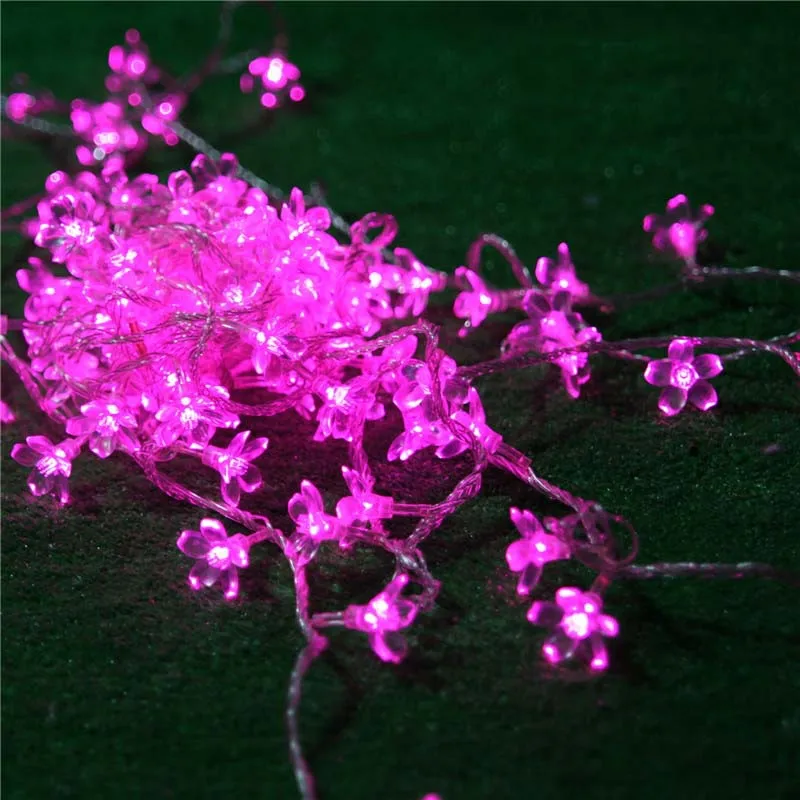 3m Natal Cherry Blossoms Battery Operated Led Lights String Christmas Fairy New Year Lights Luminaria Navidad Luces Decorativas
3m Natal Cherry Blossoms Battery Operated Led Lights String Christmas Fairy New Year Lights Luminaria Navidad Luces Decorativas