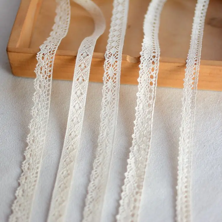 1M Beige Lace Fabric High Quality Lace Ribbon Trim Trimmings For Sewing Accessories tissu dentelle encajes para costura L-54
1M Beige Lace Fabric High Quality Lace Ribbon Trim Trimmings For Sewing Accessories tissu dentelle encajes para costura L-54