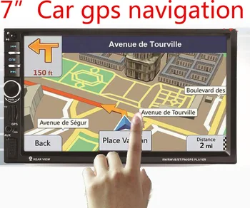 2 Din Auto Car Multimedia Player With GPS Navigation, 7'' HD Touch Screen MP3 MP5 Audio Stereo Radio Bluetooth FM USB
2 Din Auto Car Multimedia Player With GPS Navigation, 7'' HD Touch Screen MP3 MP5 Audio Stereo Radio Bluetooth FM USB