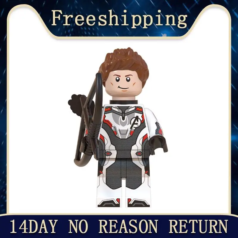 super heroes Hawkeye Thanos Endgame Black Widow Rocket Raccoon Ant Man Hulk Captain America War Machine Blocks figure Toys WM646
super heroes Hawkeye Thanos Endgame Black Widow Rocket Raccoon Ant Man Hulk Captain America War Machine Blocks figure Toys WM646