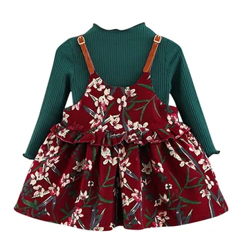 2Pcs Toddler Baby Girls Dress Clothing Sets Princess Long Sleeve T-shirt Tops+Floral Strapless Floral Dress Kids Clothes
2Pcs Toddler Baby Girls Dress Clothing Sets Princess Long Sleeve T-shirt Tops+Floral Strapless Floral Dress Kids Clothes