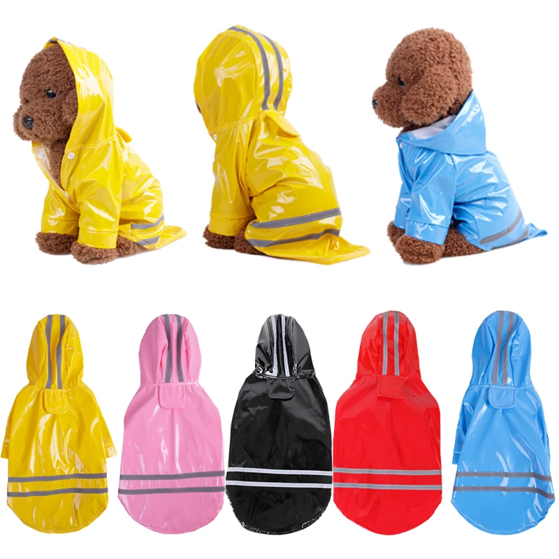 S-XL Fashion Waterproof Dog Coats Jackets Reflective Dog Raincoat Clothes For Small Medium Large Dogs Labrador Raincoat For Dogs
S-XL Fashion Waterproof Dog Coats Jackets Reflective Dog Raincoat Clothes For Small Medium Large Dogs Labrador Raincoat For Dogs