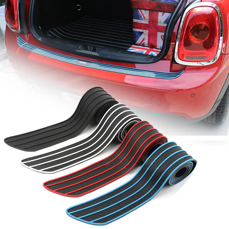 Защитная резиновая кромка заднего бампера для MINI cooper COUNTRYMAN R55 R56 R57 R60 F54 F55 F56 F60