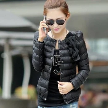 Black Short Cotton Coat For Women Winter Clothing Fashion Zippier Ladies Slim Cotton-Padded Jackets Female Autumn Warm Outwear
Black Short Cotton Coat For Women Winter Clothing Fashion Zippier Ladies Slim Cotton-Padded Jackets Female Autumn Warm Outwear