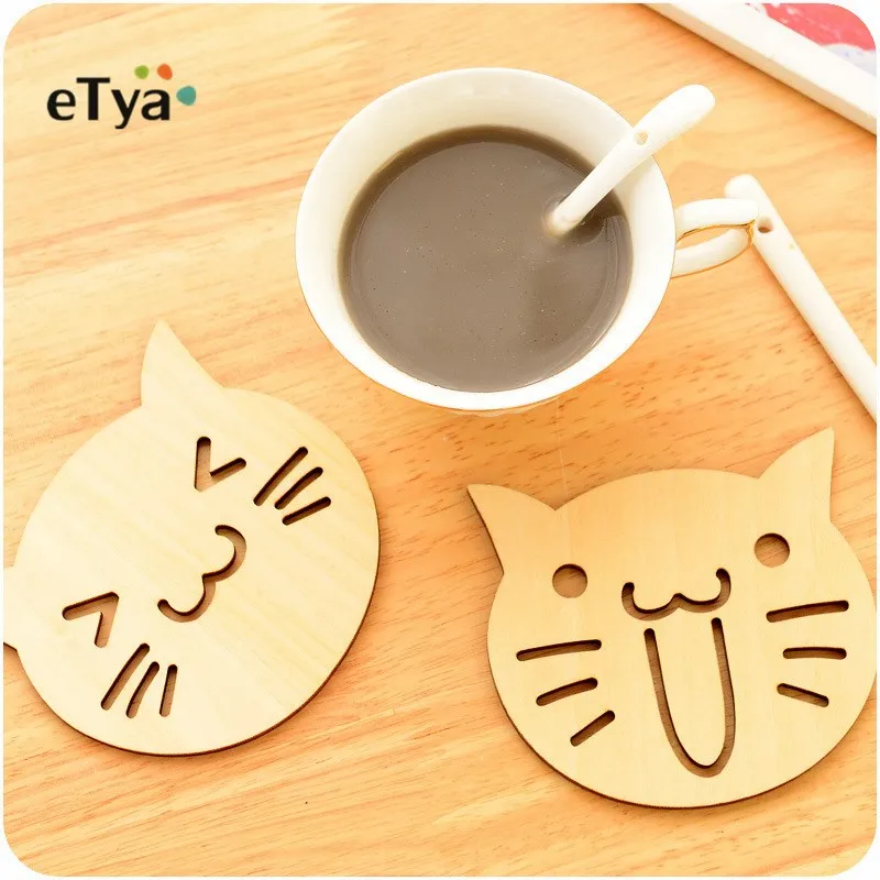 1pcs Korea Creative Cute Animal Wooden Mug Coasters Desktop Mat Cup Mats Wood Carved Cup Pads Shop Bar Tea Coffee Cup holder
1pcs Korea Creative Cute Animal Wooden Mug Coasters Desktop Mat Cup Mats Wood Carved Cup Pads Shop Bar Tea Coffee Cup holder