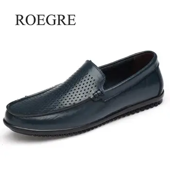 2019 New Summer Breathable Genuine Leather Men Shoes Loafers Hole Soft Male Moccasins Flats Casual Boat Driver Footwear Driving
2019 New Summer Breathable Genuine Leather Men Shoes Loafers Hole Soft Male Moccasins Flats Casual Boat Driver Footwear Driving