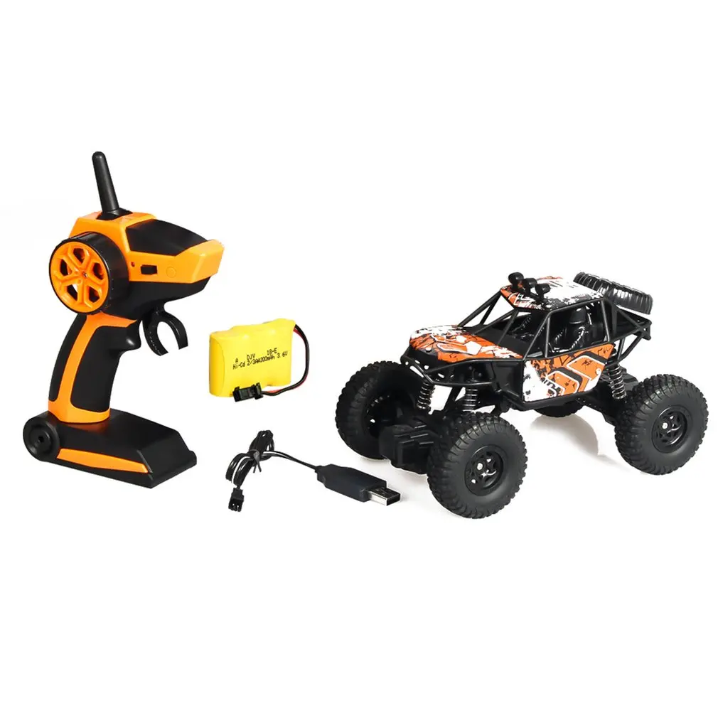 Lawn Mower - 1/20 Scale 2.4Ghz 4WD High-Speed RC Crawler Climber Buggy Off-Road Rock RC Remote Control Car Model RTR with Waterproof HO