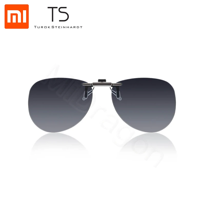 Xiaomi Mijia TS зажим для пилота солнцезащитные очки TAC объектив 135 градусов вверх