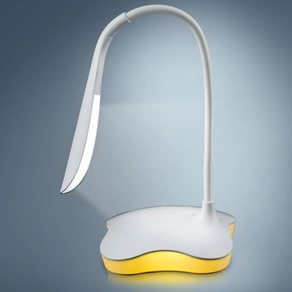 3 Level Dimmable Clover LED Sensor Desk Light Eye-Protection Lamp Flexible Night Lighting Table Lamp With USB Cable for Study
3 Level Dimmable Clover LED Sensor Desk Light Eye-Protection Lamp Flexible Night Lighting Table Lamp With USB Cable for Study