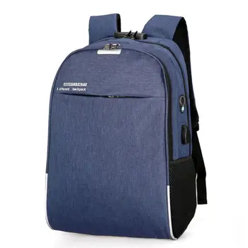 Men Women Anti-theft Backpack with Headset Hole USB Charging Password Laptop Notebook Travel School Bag A69C
Men Women Anti-theft Backpack with Headset Hole USB Charging Password Laptop Notebook Travel School Bag A69C