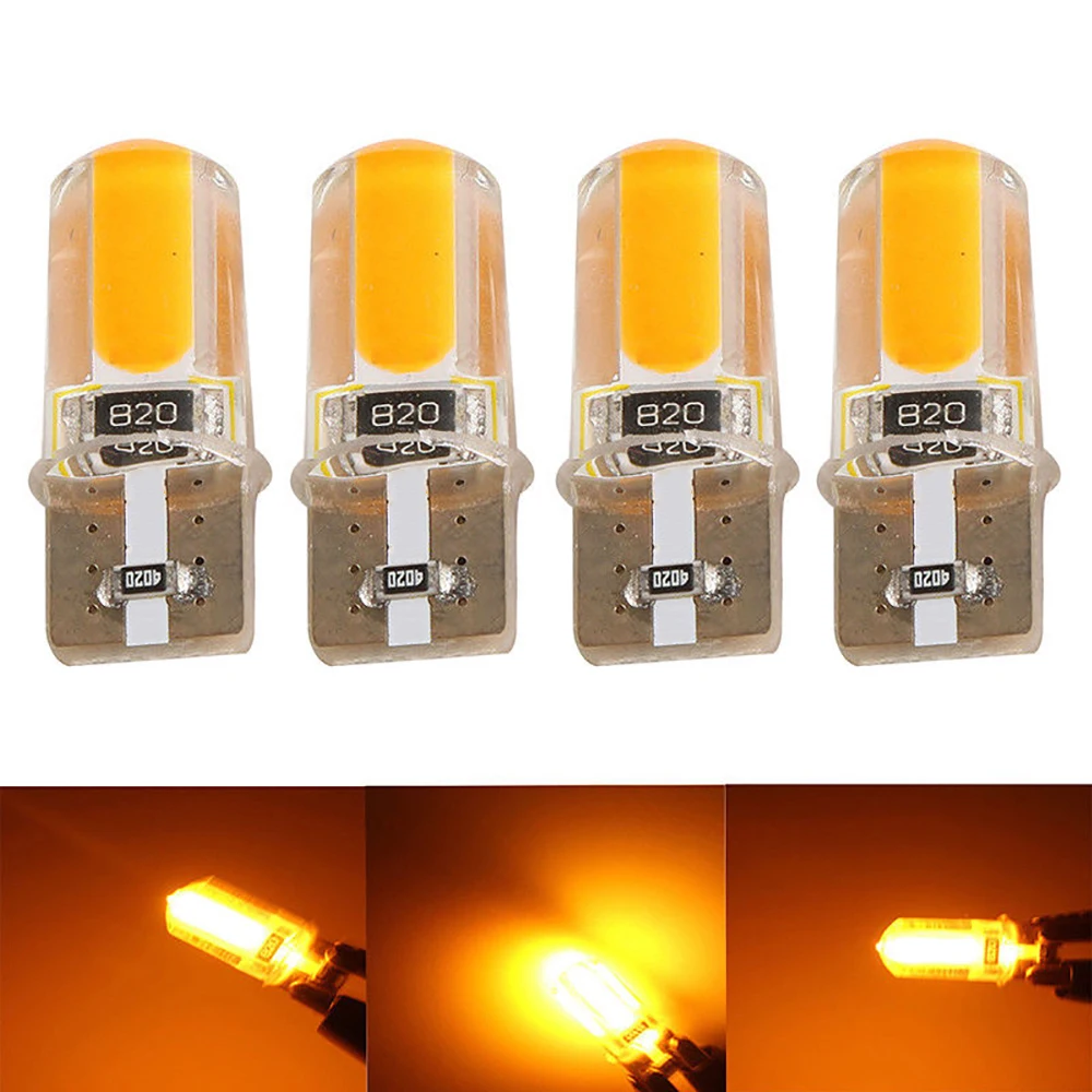 4pcs Car Silica Width Light Bulb Amber Bulbs Map /Turn Signal light For Euro Car Parking Position Lights Car Accessories
4pcs Car Silica Width Light Bulb Amber Bulbs Map /Turn Signal light For Euro Car Parking Position Lights Car Accessories