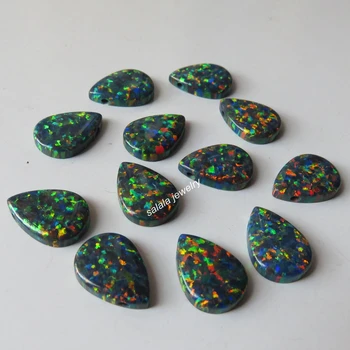 10pcs/lot 10x14mm OP32 Pear Black Opal Drilled Pear Cabochon Opal Teardrop Opal Synthetic Drop Cabochon Opal for Necklace
10pcs/lot 10x14mm OP32 Pear Black Opal Drilled Pear Cabochon Opal Teardrop Opal Synthetic Drop Cabochon Opal for Necklace