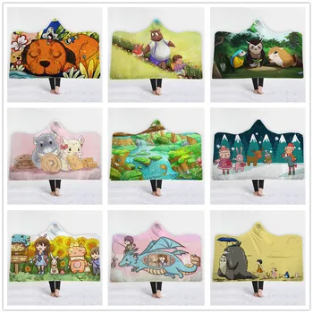 19 Styles Cute Cartoon Animation Rabbit 3D Printed Plush Hooded Blanket for Kids Warm Wearable Soft Fleece Throw Blankets
19 Styles Cute Cartoon Animation Rabbit 3D Printed Plush Hooded Blanket for Kids Warm Wearable Soft Fleece Throw Blankets