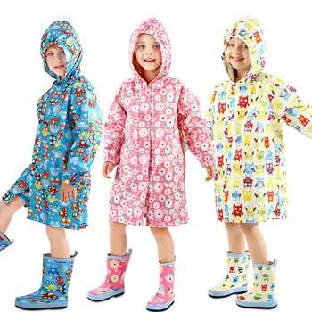 Kids Raincoat Cute Capa De Chuva Infantil Waterproof Japan Children Rain coat Cover Poncho Rainwear Hooded jaqueta Impermeable
Kids Raincoat Cute Capa De Chuva Infantil Waterproof Japan Children Rain coat Cover Poncho Rainwear Hooded jaqueta Impermeable