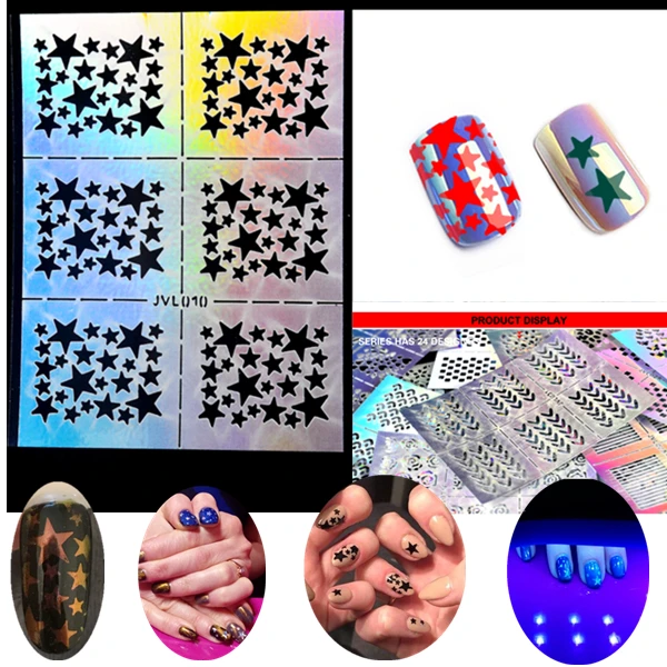 10 Sheets/set Nail Vinyls Mixed Irregular Shape Stencils Polish DIY Craft Sticker Nail Art Tips Hollow Decals
10 Sheets/set Nail Vinyls Mixed Irregular Shape Stencils Polish DIY Craft Sticker Nail Art Tips Hollow Decals