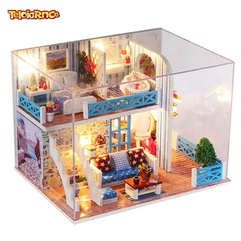 Helen Bianwan doll house diy cottage hand-assembled model villa doll house creative birthday gift men and women toys
Helen Bianwan doll house diy cottage hand-assembled model villa doll house creative birthday gift men and women toys