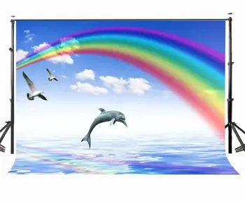 150x210cm Colorful Rainbow Backdrop Sunny Day Beutiful Seaview Photography Background Photo Shooting Props 
150x210cm Colorful Rainbow Backdrop Sunny Day Beutiful Seaview Photography Background Photo Shooting Props