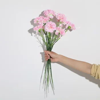 Xuanxiaotong 10pcs Pink Carnation Silk Artificial Flowers Bouquet for Decoration Red Purple Yellow Blue Carnations Bouquets
Xuanxiaotong 10pcs Pink Carnation Silk Artificial Flowers Bouquet for Decoration Red Purple Yellow Blue Carnations Bouquets