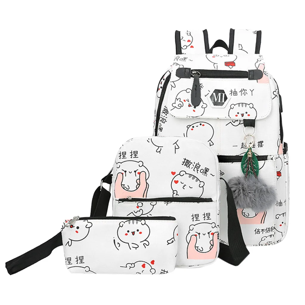 Three-Piece Canvas Solid Color Backpack Travel Bag Men And Women High Capacity Outdoor Multi-Function Portable Back Pack #YL5
Three-Piece Canvas Solid Color Backpack Travel Bag Men And Women High Capacity Outdoor Multi-Function Portable Back Pack #YL5