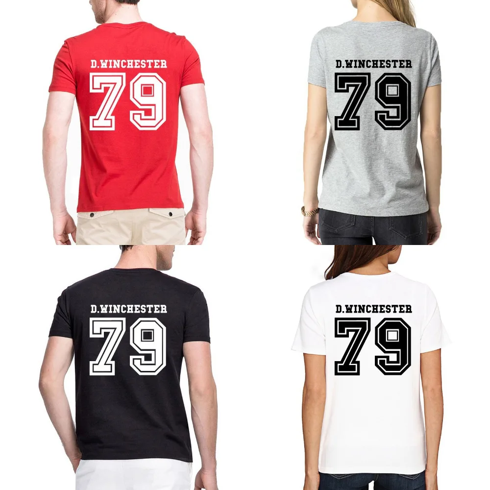 Supernatural Shirt Dean Winchester Shirt d.winchester 79 back Letters Print Women Men Casual Cotton Funny T-shirt Drop Shipping
Supernatural Shirt Dean Winchester Shirt d.winchester 79 back Letters Print Women Men Casual Cotton Funny T-shirt Drop Shipping