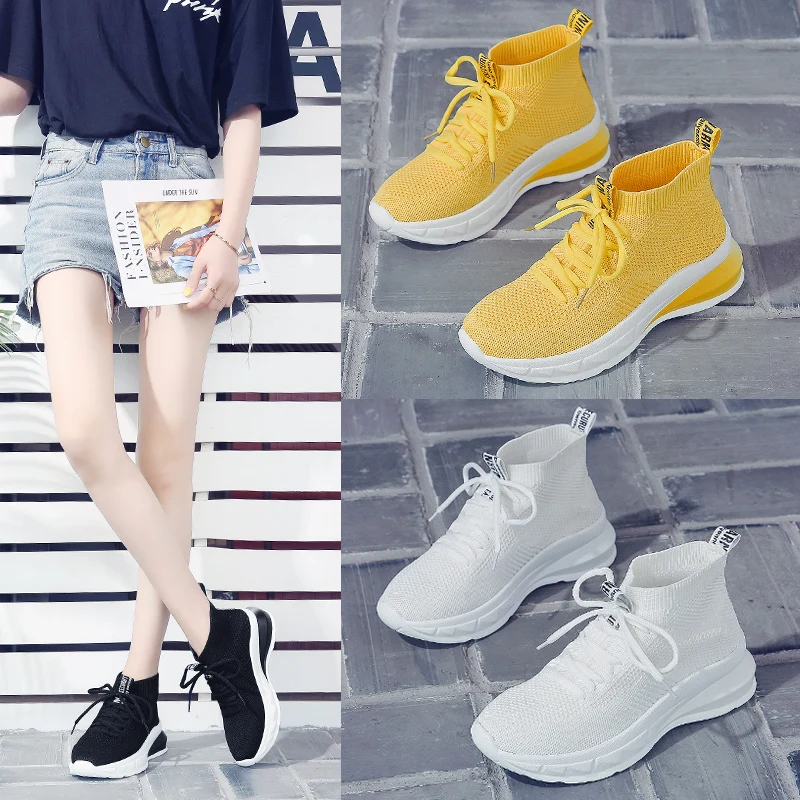 2019 High Top Mesh Platform Female Sneakers Gym Walking Jogging Footwear Women Tennis Shoes Tenis Feminino Chaussure Femme Sport
2019 High Top Mesh Platform Female Sneakers Gym Walking Jogging Footwear Women Tennis Shoes Tenis Feminino Chaussure Femme Sport