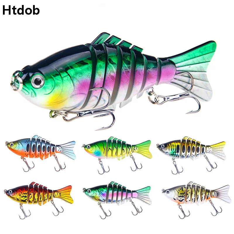 Htdob Swimbait 3D Laser Fishing bait 7 Sections 10cm 4" Fishing Lure 0.55oz 15.6g HOOK Fishing Tackle Artficial fishing lures
Htdob Swimbait 3D Laser Fishing bait 7 Sections 10cm 4" Fishing Lure 0.55oz 15.6g HOOK Fishing Tackle Artficial fishing lures