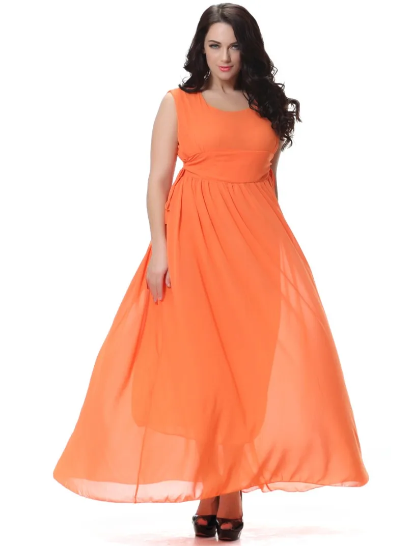 Bohemia long dress waist lace sleeveless chiffon dresses dress super large size women M--6XL free shipping
Bohemia long dress waist lace sleeveless chiffon dresses dress super large size women M--6XL free shipping