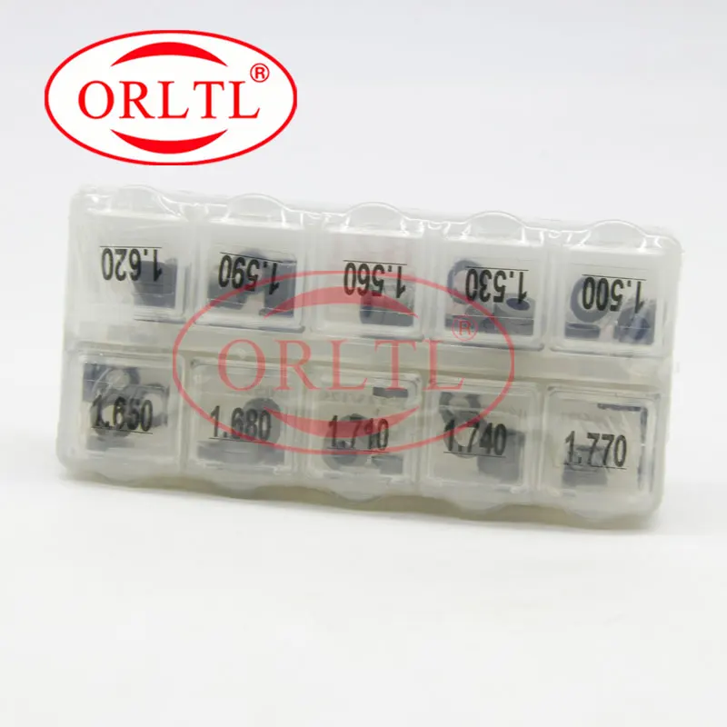 ORLTL B21 shims Diesel Fuel Injector Shims Nozzle Adjustment Washers For Injection Size 1.20mm-1.47mm 50 Pieces / Box
ORLTL B21 shims Diesel Fuel Injector Shims Nozzle Adjustment Washers For Injection Size 1.20mm-1.47mm 50 Pieces / Box