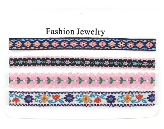 Новое модное розовое ожерелье-чокер 4 шт./компл. | Украшения и аксессуары
