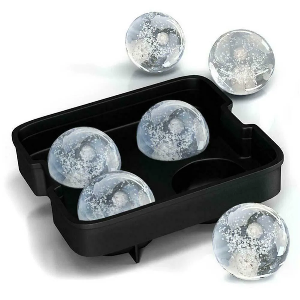 Glass Shape Silicone Ice Cube Maker Freeze Mold Mould Drink Party Ice Tray The Round Mould is More Attractive
Glass Shape Silicone Ice Cube Maker Freeze Mold Mould Drink Party Ice Tray The Round Mould is More Attractive