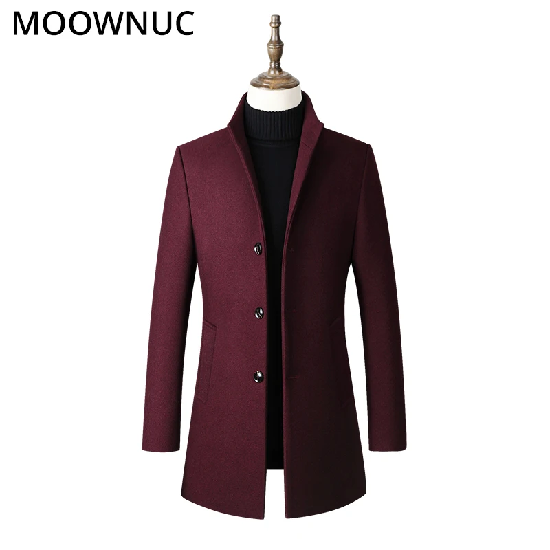 Overcoat Warm Wool Men Fashion Woollen Male Business Thick Casual Autumn Winter Coat Blends Brand Clothing Men's Coat MOOWNUC
Overcoat Warm Wool Men Fashion Woollen Male Business Thick Casual Autumn Winter Coat Blends Brand Clothing Men's Coat MOOWNUC