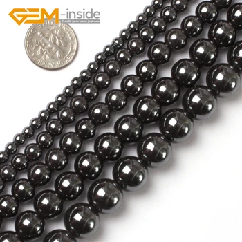 2mm-16mm Round Black Hematite Gem stone Loose Beads For Jewelry Making Beads Strand 15" DIY Bulk Gem-inside
2mm-16mm Round Black Hematite Gem stone Loose Beads For Jewelry Making Beads Strand 15" DIY Bulk Gem-inside