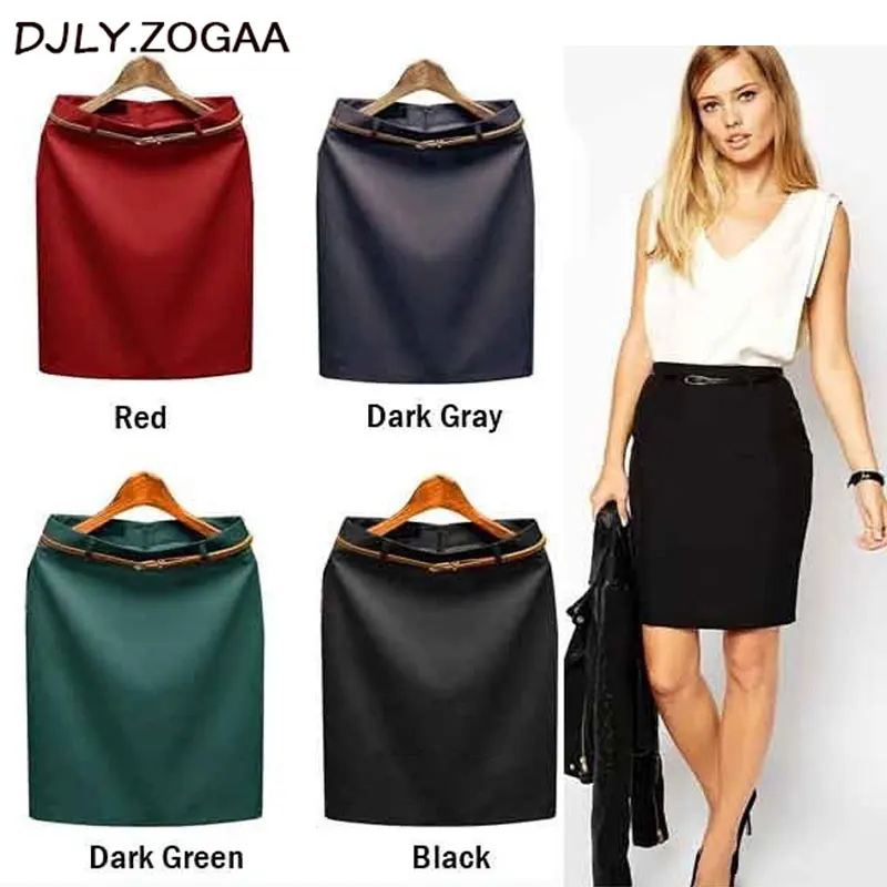 Women Fashion Skirt OL Business Career Womens Slim Fitted Knee Length Pencil Skirt High Waist
Women Fashion Skirt OL Business Career Womens Slim Fitted Knee Length Pencil Skirt High Waist
