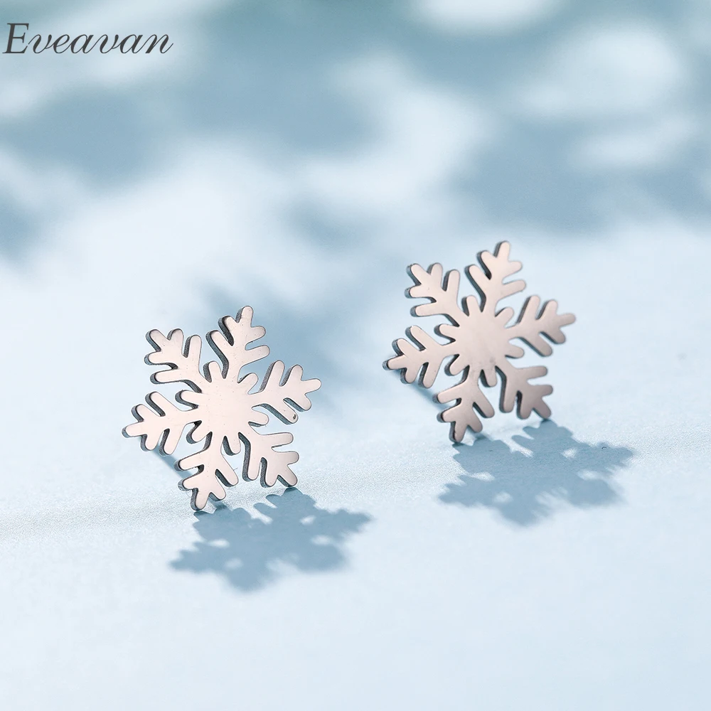 EUEAVAN 20pairs/lot Cute Snowflake Stud Earring God Stainless Steel Minimalist Korean Earrings for Women Girl Fashion Jewelry
EUEAVAN 20pairs/lot Cute Snowflake Stud Earring God Stainless Steel Minimalist Korean Earrings for Women Girl Fashion Jewelry