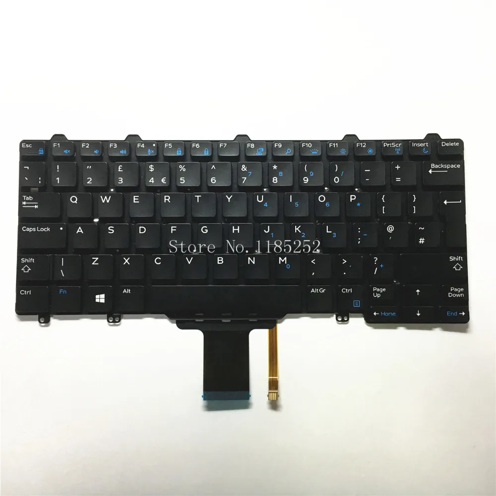 MLLSE New original For Dell E5250 E5270 E7250 E7270 Laptop Keyboard with backlit UK layout Good working
MLLSE New original For Dell E5250 E5270 E7250 E7270 Laptop Keyboard with backlit UK layout Good working