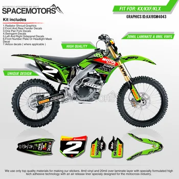 MotoSpace Customized Team Graphics Backgrounds Decals 3M Custom Stickers For KAWASAKI KX250F/450F 06-12 06-11 KLX450R 08-13 043
MotoSpace Customized Team Graphics Backgrounds Decals 3M Custom Stickers For KAWASAKI KX250F/450F 06-12 06-11 KLX450R 08-13 043