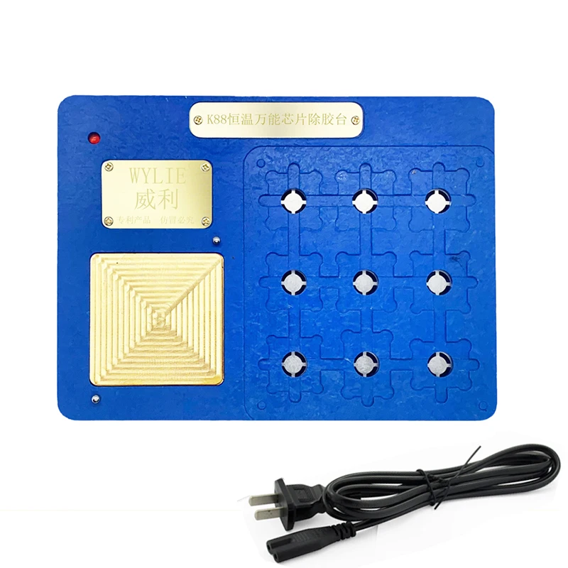 Universal Constant Temperature Heating preheater Platform for A8 A9 A10 A11 A12 IC Chip NAND PICE Chip Glue Removal
Universal Constant Temperature Heating preheater Platform for A8 A9 A10 A11 A12 IC Chip NAND PICE Chip Glue Removal