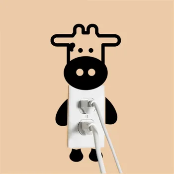 Black Cow Room Bedroom Switch Stickers Socket Wall Stickers Home Decorative Arts Gifts 2SS0019
Black Cow Room Bedroom Switch Stickers Socket Wall Stickers Home Decorative Arts Gifts 2SS0019