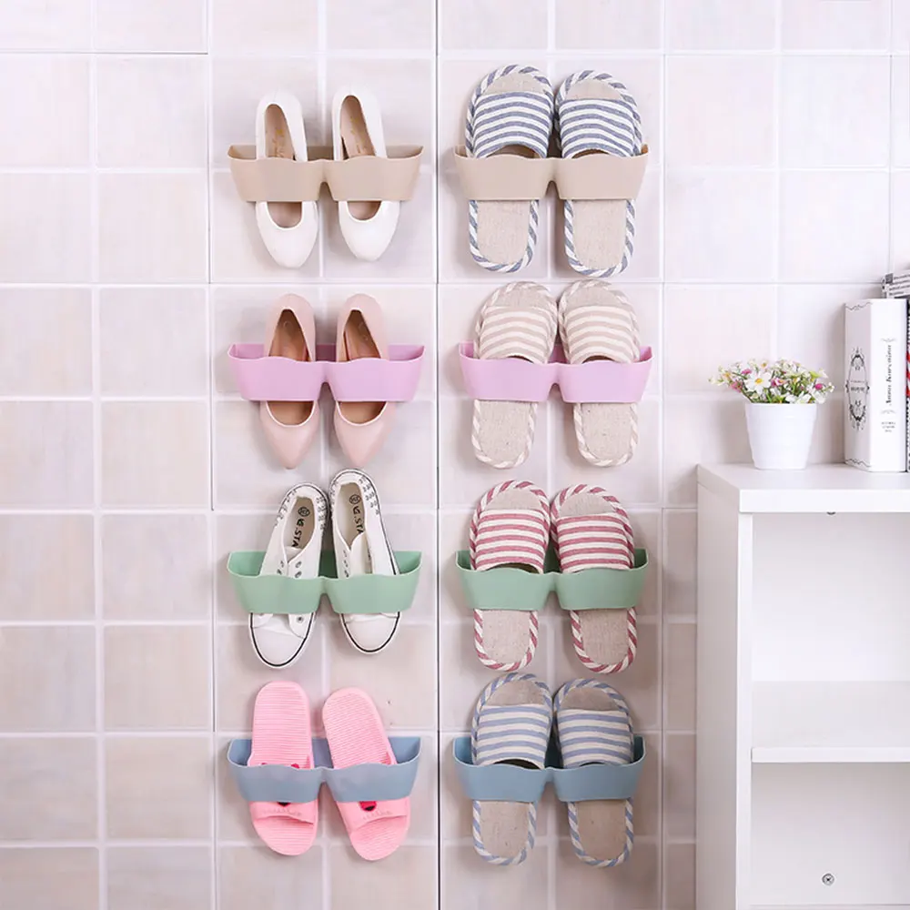 Bathroom Hanging Shoe Storage Shelf Slipper Rack Stand Holder Organizer Bathroom Wall-Mount Shoe Organizer Shoes Storage Rack
Bathroom Hanging Shoe Storage Shelf Slipper Rack Stand Holder Organizer Bathroom Wall-Mount Shoe Organizer Shoes Storage Rack