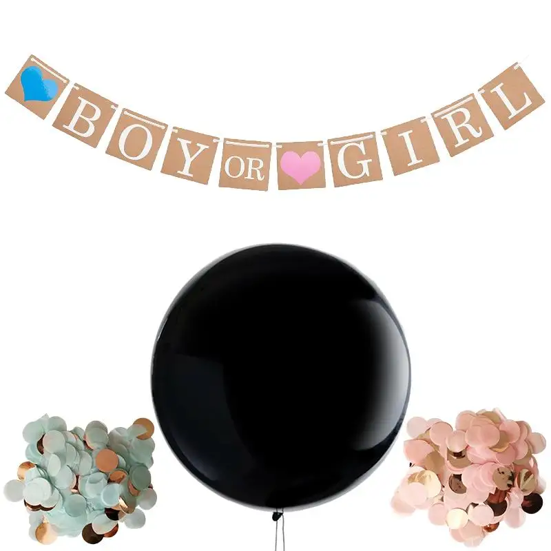 Gender reveal balloon party decoration 2019 new products 36inch black balloon confetti mix blue and pink boy or girl kids party
Gender reveal balloon party decoration 2019 new products 36inch black balloon confetti mix blue and pink boy or girl kids party