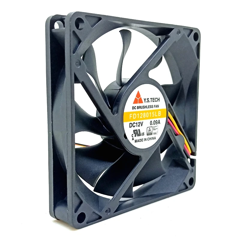 

silent quiet 80mm fan New SXDOOL for Y.S.Tech FD128015LB 80mm 8015 DC12V 0.09A 2100RPM cooling fan