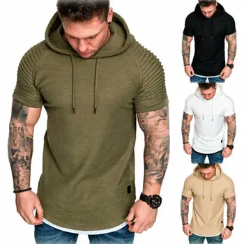 Fashion Men Short Sleeve Tee Casual Hooded Hoodie Summer Shirt Top M-2XL 
Fashion Men Short Sleeve Tee Casual Hooded Hoodie Summer Shirt Top M-2XL