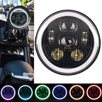 wzjoo 7" Round For LED Projection Headlight for Motorcycles, Cellphone APP Controlled RGB Angel Eye
wzjoo 7" Round For LED Projection Headlight for Motorcycles, Cellphone APP Controlled RGB Angel Eye