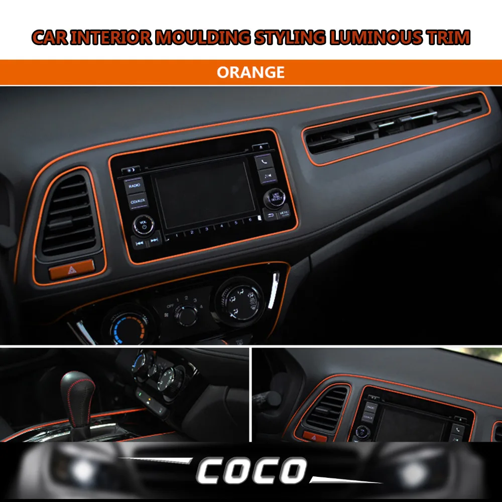 Free shipping 3M 118" Car Interior Grille Vent Rim Moulding Decoration Styling Trim Strip Fluorescent Luminous Orange Line
Free shipping 3M 118" Car Interior Grille Vent Rim Moulding Decoration Styling Trim Strip Fluorescent Luminous Orange Line