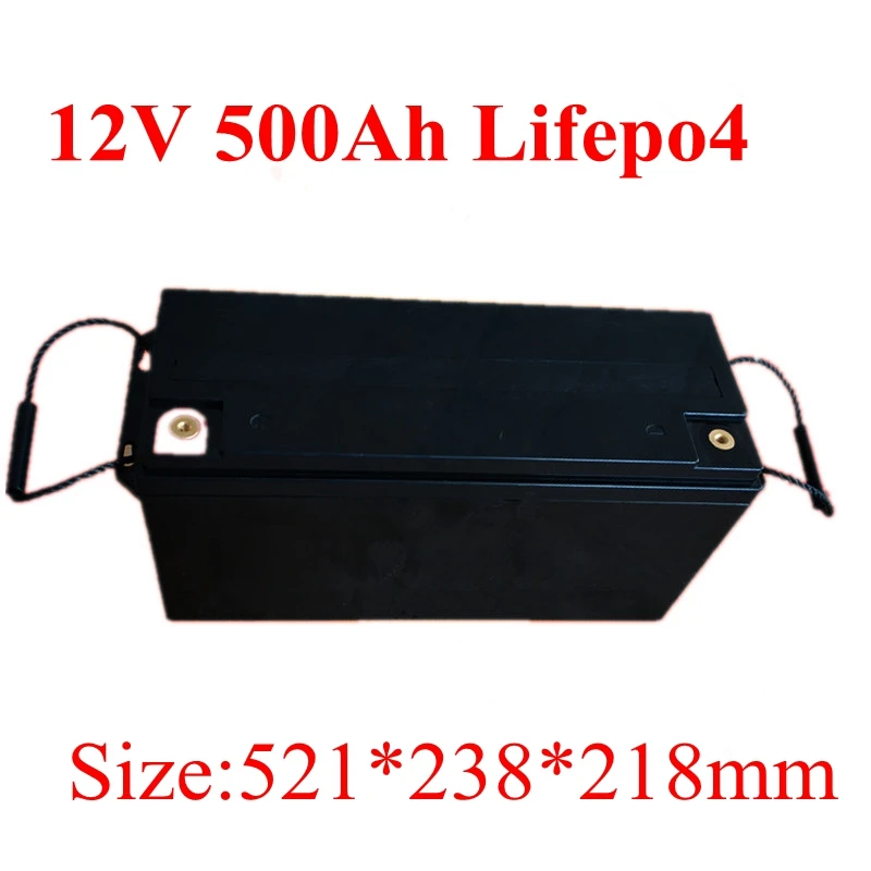 Powerful 12V 500Ah 600Ah Lifepo4 Lithium Battery with BMS for Solar Energy Storage Motor Homes Sightseeing Vehicle+20A Charger
Powerful 12V 500Ah 600Ah Lifepo4 Lithium Battery with BMS for Solar Energy Storage Motor Homes Sightseeing Vehicle+20A Charger